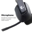 Game Headset Mic Wireless RGB Gaming Headphones Detachable with Voice Filter