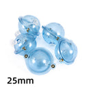 5pcs/Set Fishing Float Plastic Water Ball Bubble Sea Fishing Tackle (25mm) Newly