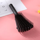 Curly Hair Salon Rubber Octopus Hair Comb Scalp Massage Brush Hairdressing Tool
