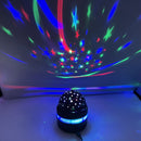 Rotating Starry Sky Projector Lamp Stage Children Bedroom LED Night Lights