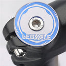 LEBYCLE Bicycle Expansion Fork Steerer Bike Stem Top Cap Compression Star Slot