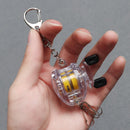 Fishing reel shape Belt Clip ID Card Badge Holder Retractable Keychain Key Ring