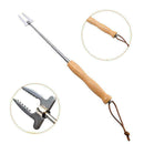 Telescoping Skewers BBQ Barbecue Forks Marshmallow 9 Tool T4Y9 H8J Portable O2M5
