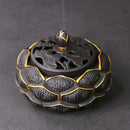 Meditation Ceramics Censer Incense Holder Aromatherapy Furnace Incense Burner