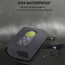 Portable XPG+COB LED Running Clip Light 400lm Sports Jogging Warning Flashlight