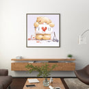 Love Bear DIY Diamond Painting Kits Full Round Drill Art Decor 30x30cm (CK059)