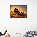 5D DIY Full Drill Diamond Painting Dusk Embroidery Craft Kits Bedroom Wall Art