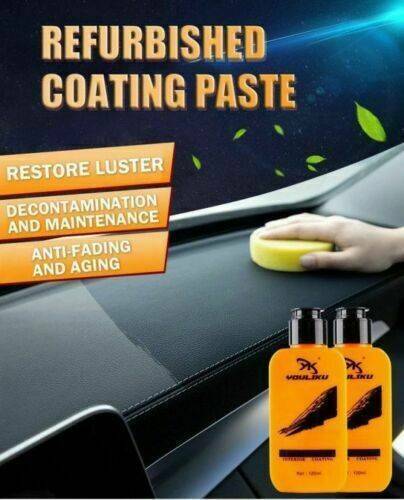CAR Auto & Leather Renovated Coating Paste Maintenance Agent Cleaning 120M hot.