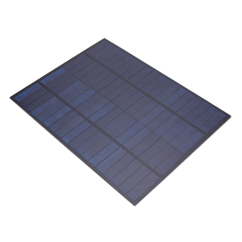 5W 18V Solar Panel A Level Polycrystalline Silicon Solar Charger for 12V Ba