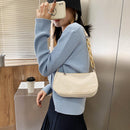 3pcs Casual Handbag Simple Nylon Daily Female Totes Shoulder Bags(Beige)