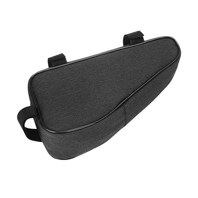 Durable MTB Front Frame Triangle Bag Road Cycling Storage Pouch Bag (Black)