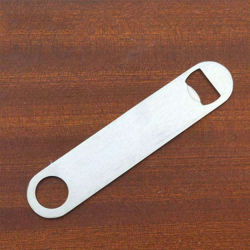 Bottle Opener Flat Bartender Professional Steel Beer Bartender P2B3