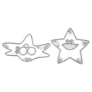 Snowvirtuos 4pcs Sea Star Metal Cutting Tools Stencils DIY Scrapbooking
