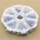 8 Slots Flower Shape Plastic Storage Jewelry Bead Box DIY Adjustable Case Newly
