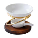 Shape Aromatherapy Burner Essential Oil Lamp Tealight Holder Aroma Diffuser