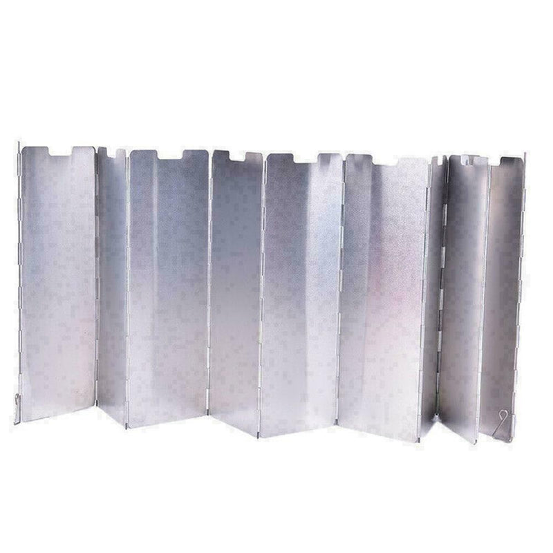 Fold Camping Cooker Gas Stove Wind Screen Supply Foldable D0L8 R6N0