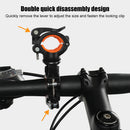 Bicycle Torch Stand Holders Bike Front Light Flashlight Clip Cycling Accessor