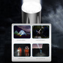 XHP50 LED Flashlight Zoom Type-C Rechargeable Torch Waterproof Handheld Light