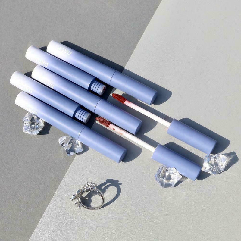 5 Colors Matte Long Lasting Waterproof Non-Stick Cup Glaze H7 S3 Lip A3O4