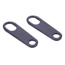 Motorcycle Turn Signal Indicator Light Lamp Holder Shock Brackets (Black)