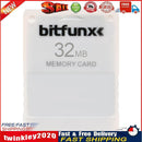 V1.966 Free McBoot 32MB Memory Cards for PS2 Game Console Card (White) Newly