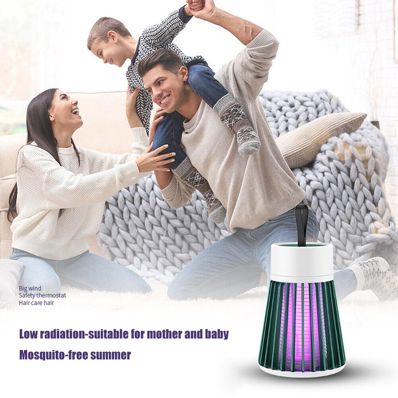 Electric Mosquito Killer Lamp LED Light Trap Fly Bug Insect Zapper Pest Control