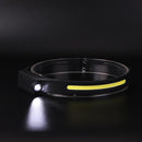LED Headlamp Sensor Headlight Flashlight Rechargeable Outdoor COB Work Lamp