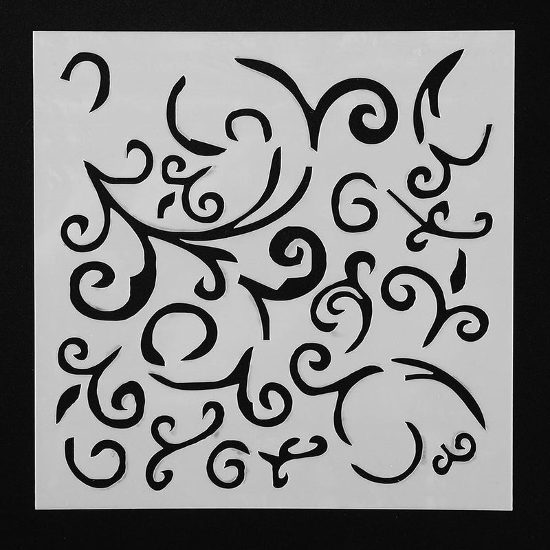 DIY Craft Scrapbooking Layering Stencils Painting template Geometric patterns