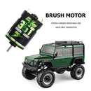 F540 Brushed Motor + 60A Bidirectional Brake ESC for 1/10 RC Racing Crawler Car