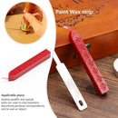 Retro Sealing Wax Stick for Wedding Invitation Seal Stamp Bar (Burgundy)