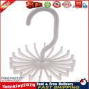 Rotating Tie Rack Tie Hanger Holds 20 Hook Neck Ties Scarf Organizer Newly