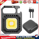 COB LED Mini Keychains Flashlight 500lm Waterproof Pocket Work Lamp (B) Newly