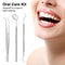 Dental Teeth Cleaning Kit Dentist Floss Plaque Remover Care Tooth Scraper Tools_