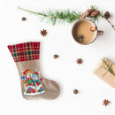 DIY 5D Diamond Painting Christmas Rhinestone Sock Art Embroidery Mosaic Gif