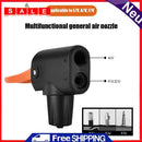 Bicycle Air Pump Nozzle Hose Adapter for Dunlop Schrader Presta Valve Converter