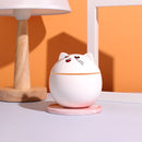 Lovely Cat Air Humidifier Ultrasonic Mist Maker Home LED Night Lamp (White)