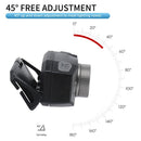 Light Induction Night Fishing Headlamp LED Headlight Long-range Zoom Floodlight