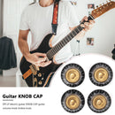 4pcs Guitar Tone Knobs Volume Control Top Hats for EPI LP Electric Guitar Parts
