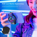 #A RGB Semiconductor Mobile Phone Radiator Fan Portable Cell Phone Game Cooler R