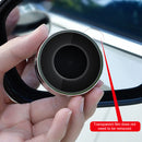 Upgrade suction cup type car rearview mirror car with small round mirror