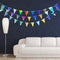 Star Paper Garland Ornaments Birthday Party DIY Wedding Decor (Triangle)