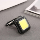 Portable Keychain Lights COB LED USB Rechargeable Camping Emergency Lamp