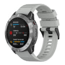 Silicone Strap Adjustable Bracelet for Garmin Fenix 6X/Fenix 6X Pro (Gray) Newly