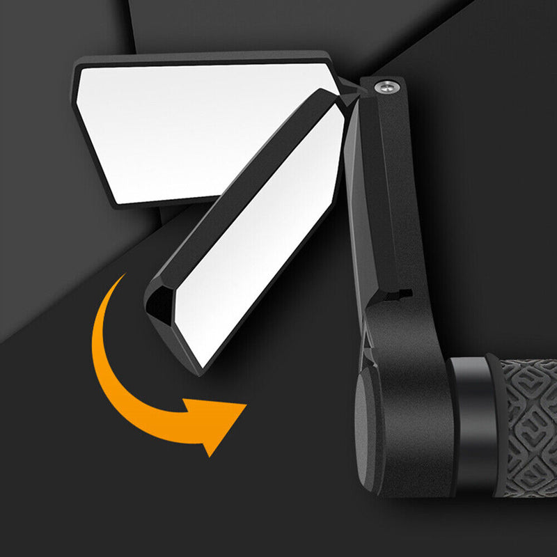 Bicycle Handlebar HD Mirror Rear Reflector Foldable MTB Bike Rearview Mirrors