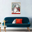 Snowman Bear Mosaic Diamond Painting Drawing Full Round Drill DIY Art Handcra