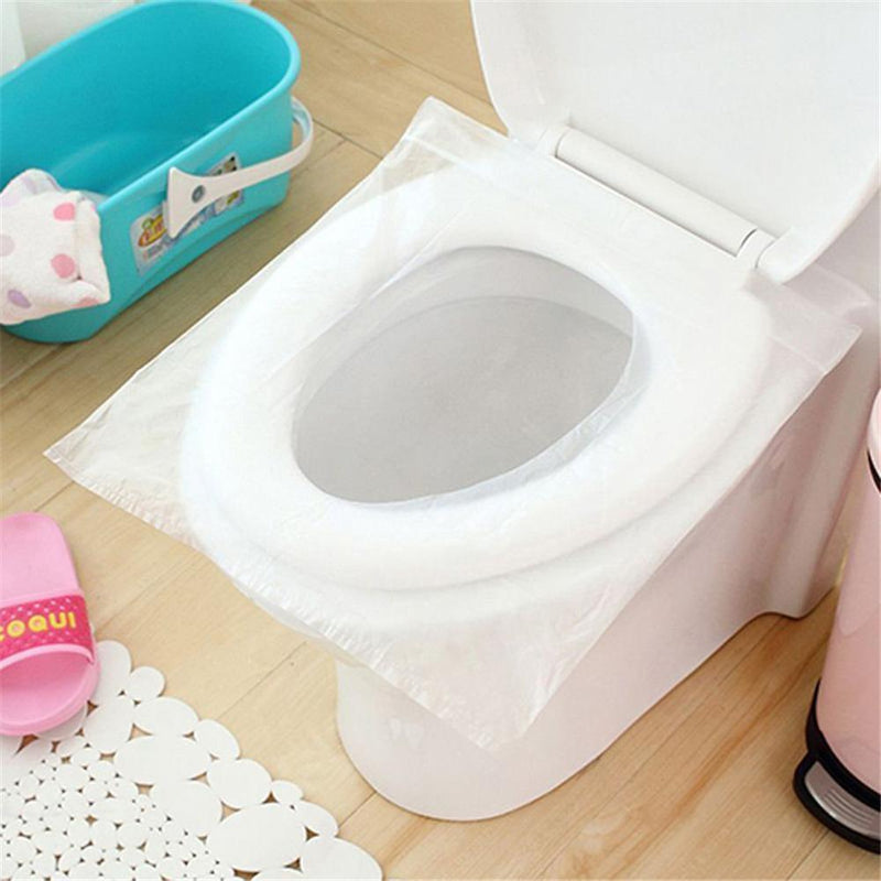 Travel Camping Disposable Toilet Seat Cover Mat 50pcs Bathroom Toilet Paper Pad