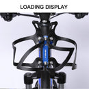 MTB Bicycle Bottle Cage Extension Rack Alloy Kettle Holder Extender (Blue) Newly