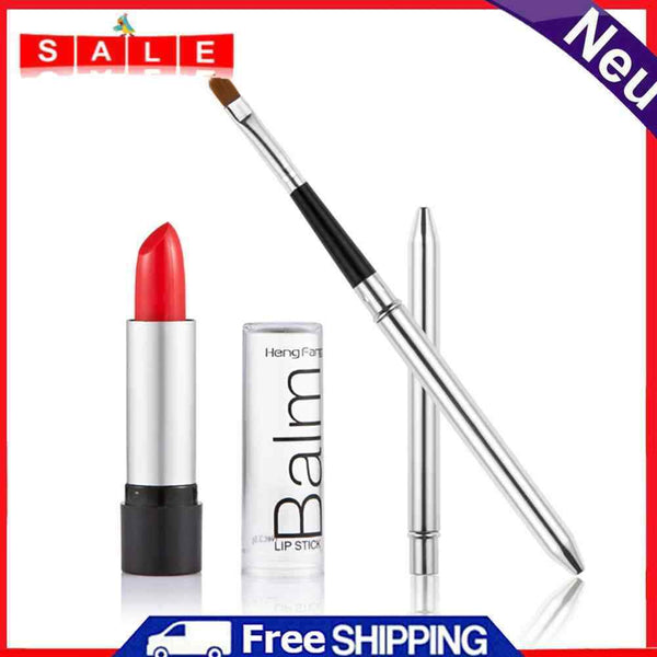 Pro Portable Travel Retractable Lip Eyeliner Brush Constitution Tool Cosmetics