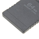 Memory Card for PS2 Playstation 2 64MB High Speed Game Data Storage Card Black