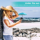 Creative Mini Parasol Riding Cell Phone Holder Sun Shade Riding Accessories